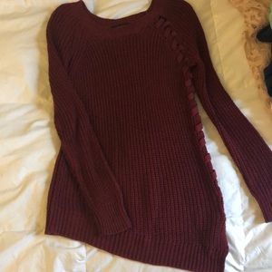 Asymmetrical sweater